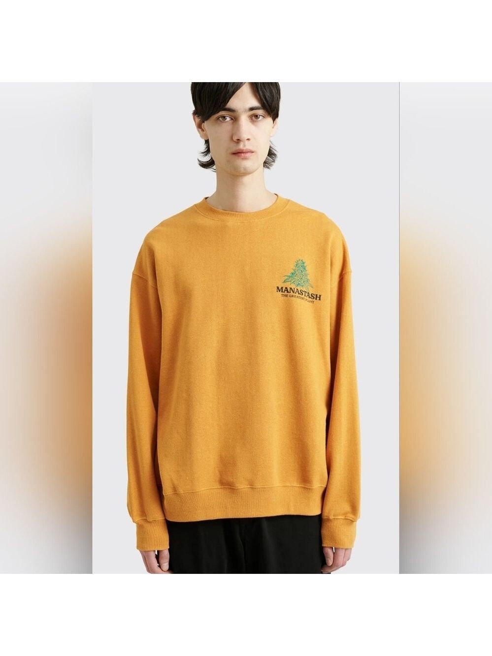 Manastash Orange Cascade Sweatshirt The Greatest Plant